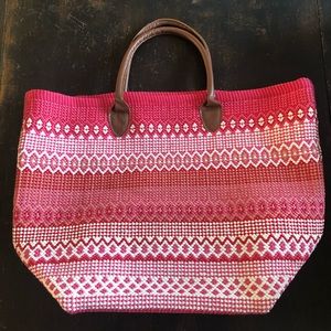 Annie Selke Indoor/Outdoor Tote Bag
